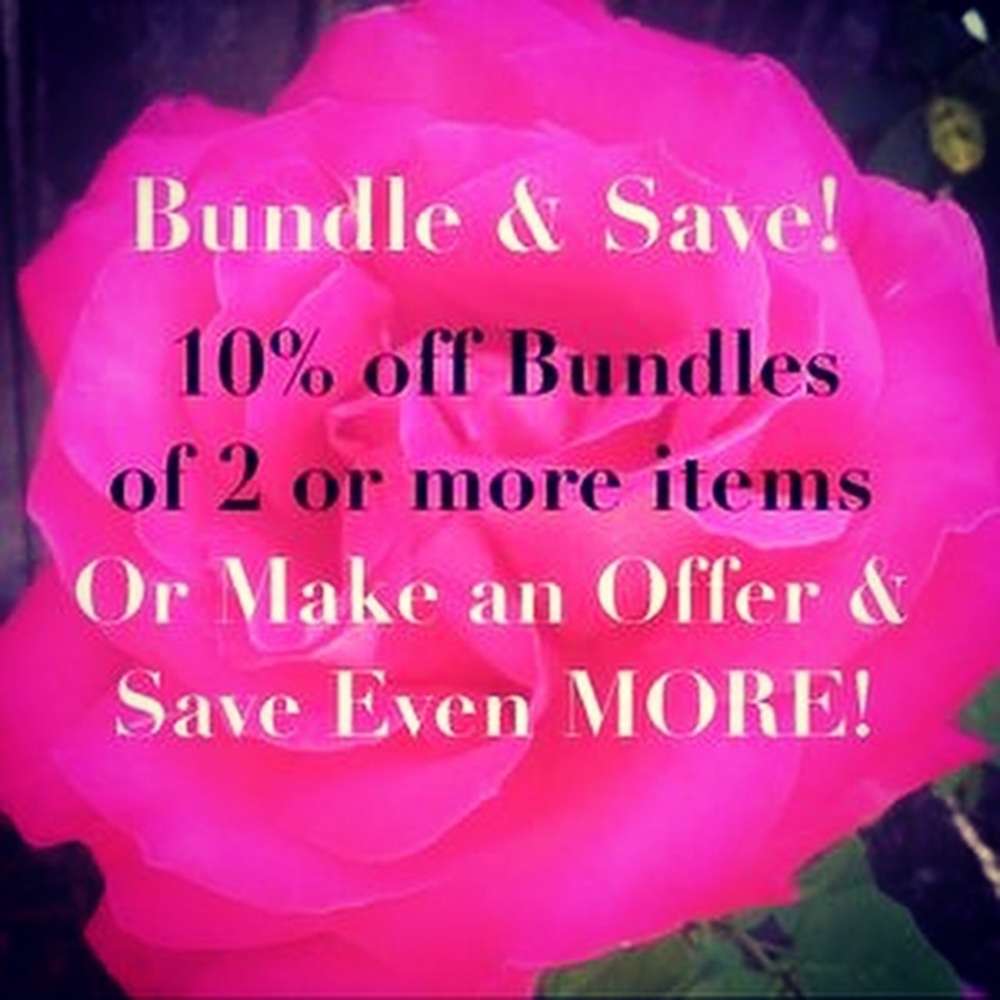 Save🦋🥀🖤❤️📦💄😊10% bundle